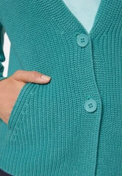 MIT KNÖPFEN - Strickjacke - Helltürkis -Madeleine Mode 766ceca4eff84daea61a2dd9cb5397fa