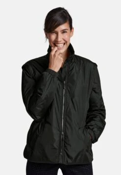 MIT ABNEHMBAREN ÄRMELN - Übergangsjacke - Schwarz