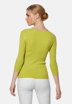 SCHLANKER MIT 3/4-ÄRMELN - Strickpullover - Pistazie -Madeleine Mode 77d318b133634a549d10ebf3990bfa9f