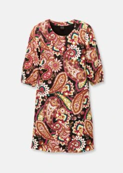 Kleid Schwarz / Multicolor -Madeleine Mode 78aa577a1745303ff0e604ac943d824f