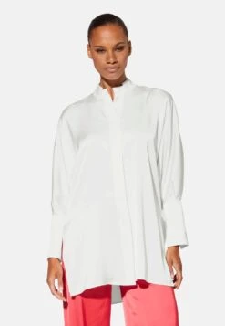 MIT FLEDERMAUSÄRMELN - Hemdbluse - Weiß