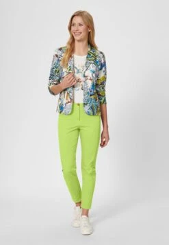 TECHNO STRETCH - Chino - Zitronengras -Madeleine Mode 79bb157c9f3a429b812f89ccd5fdb59e