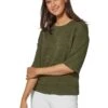 Shirt Mit 3 D-Effekt Khaki -Madeleine Mode 7a62606300ff2b8177317f3e96847594