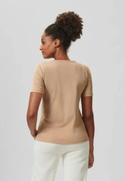 MIT M SPORTS-LOGO UND GLITZERSTEINCHEN - T-Shirt Print - Platinfarben -Madeleine Mode 7d1bcadb5a864d2e9754d0228a85fe7e