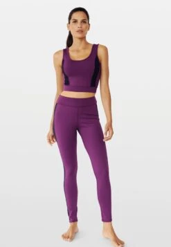 Bustier - Purple Schwarz