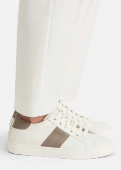 Knöchellange Bundfaltenhose Wollweiß -Madeleine Mode 7dab852f62ed2428b2278f0c3cd06da6