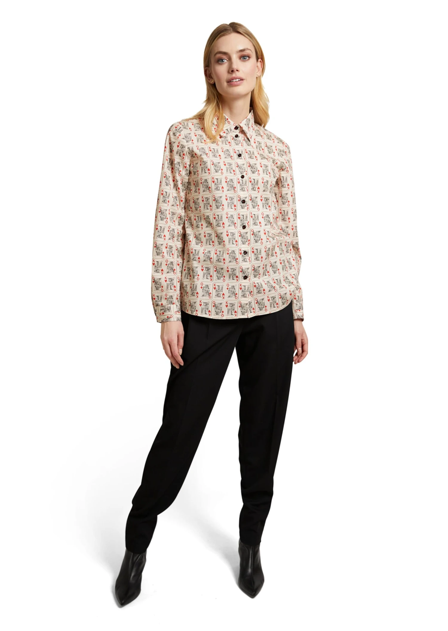 Bluse Weiß / Multicolor 4 Bluse Weiß / Multicolor – Bild 2