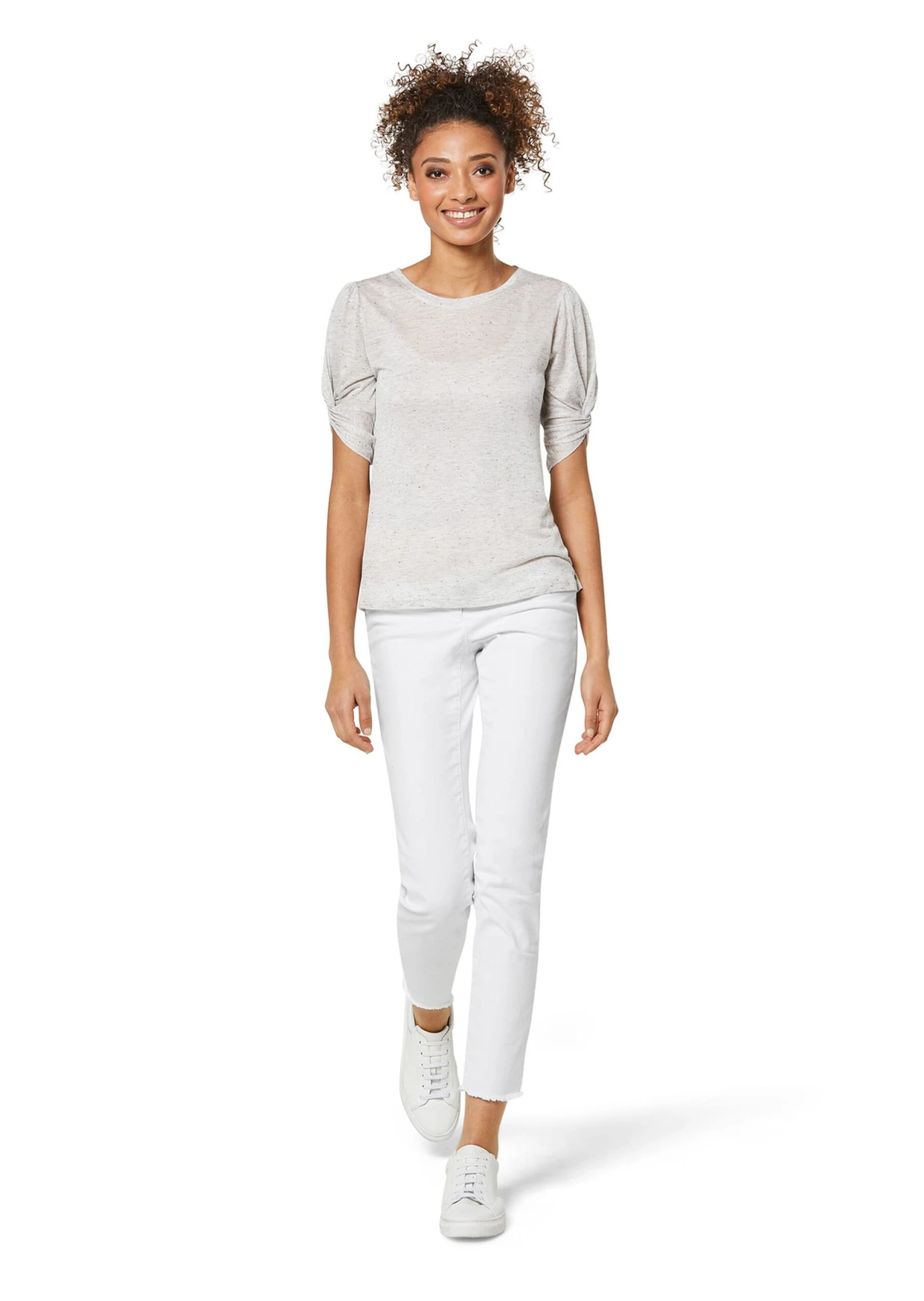 Shirt Wollweiß / Multicolor 4 Shirt Wollweiß / Multicolor – Bild 2