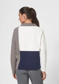 Sweatshirt Mit Colourblocking Creme / Multicolor -Madeleine Mode 7f3fa0a20d13e346c8dba7b90ab722de