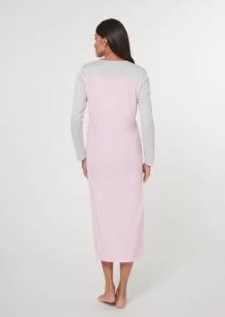 Féraud Nachtkleid In Colour Blocking Rosa / Grau -Madeleine Mode 7fc3e84a1d8759db275d31cc69372dff