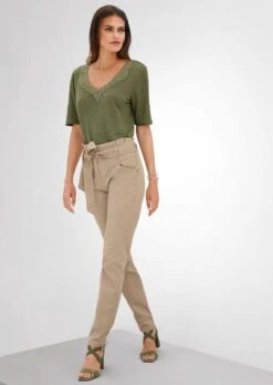 Elegant Geschwungene Armspange Goldfarben