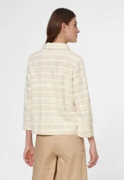 KURZER BOXY - Blazer - Ecru Wollweiß -Madeleine Mode 81c40db59b0a41e3991848145766f7d7