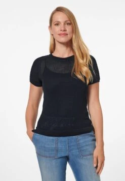 NETZ AUS SUPIMA - T-Shirt Print - Marine