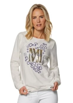 Sweatshirt Creme / Multicolor