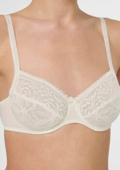 Bügel-BH Aus Elastischer Spitze Champagner -Madeleine Mode 854aee3836be1024f89c1b473aee2393