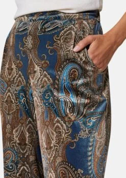 Hose Blaugrau / Multicolor -Madeleine Mode 89fe4edb104fe30033b8d847e6a401c2