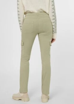 Stretch-Hose Im Cargo-Style Hellschilf -Madeleine Mode 8c14cc159bf84a407ecbda1db886301c