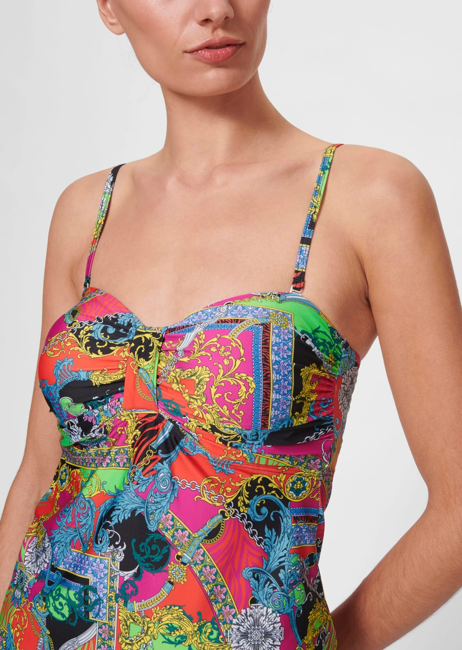 Strandkleid Schwarz / Multicolor 7 Strandkleid Schwarz / Multicolor – Bild 5