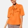 ZUM SCHLÜPFEN - Bluse - Knallorange -Madeleine Mode 8ca75b4913a74d0583c079594622d8e3