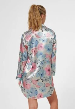 BEDRUCKTES SLEEP AUS EDLEM GLANZ - Nachthemd - Creme/multicolor -Madeleine Mode 8d691d79601f42409fc727fd51ee6851