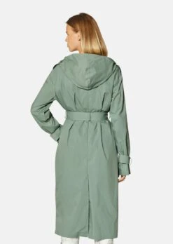 Modische Trench-Variante Mit Kapuze Hellsalbeigrün 11 Modische Trench-Variante Mit Kapuze Hellsalbeigrün -Madeleine Mode 8dd2a23da62e1b0c60839e468dcd75a3