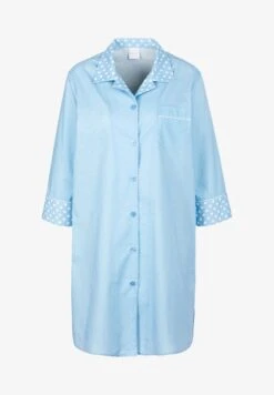 IM MUSTERMIX - Nachtwäsche Shirt - Bleu/weiß -Madeleine Mode 8f2702c8d7d34f89b32044ec19f9a3b2
