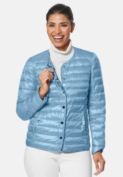 WENDE MIT PAISLEYDRUCK - Daunenjacke - Dunkelblau Rauchblau -Madeleine Mode 93f2ab7741c44f3b82f2e7e63830ac66