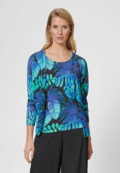 BEDRUCKTE - Strickjacke - Schwarz/multicolor