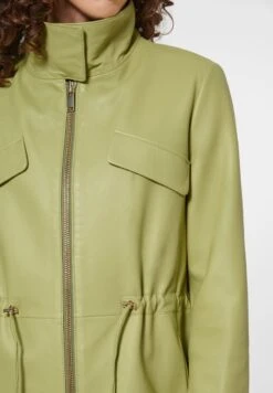 AUS LAMM - Lederjacke - Limettengrün -Madeleine Mode 983554d2344c408ba435d24c5e8a5a76