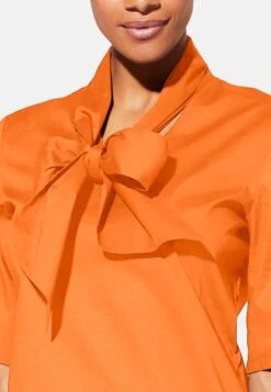 ZUM SCHLÜPFEN - Bluse - Knallorange -Madeleine Mode 99a4f65750d04bc3a94498d3e36723b2