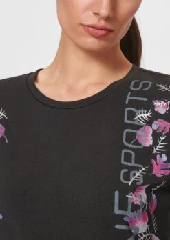 Sweatshirt Schwarz / Multicolor -Madeleine Mode 9b0bd8eb8c8d25108552f0a54a79e629