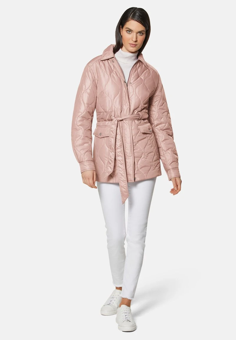 MIT TAILLENZUG - Wintermantel - Altrosa 4 MIT TAILLENZUG - Wintermantel - Altrosa – Bild 2