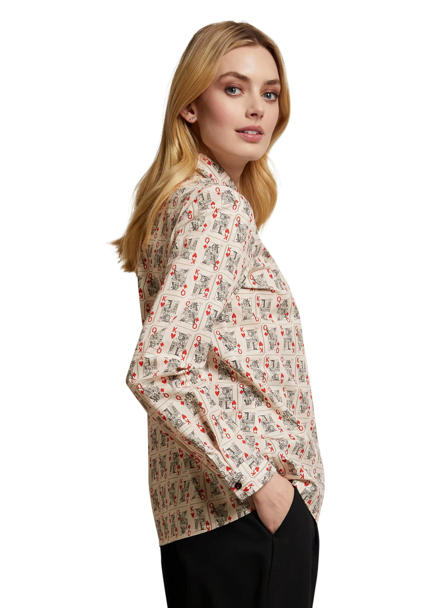 Bluse Weiß / Multicolor 6 Bluse Weiß / Multicolor – Bild 4