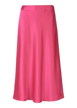 Satin-Rock In Edler Glanz-Qualität Leuchtpink -Madeleine Mode 9d5dce1cab9fa30db5c996817fe572e8