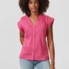 KURZARM IM STYLE - Bluse - Erdbeerpink