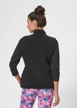 Wärmend Wattierte Fleeceweste Schwarz -Madeleine Mode 9f74ad26c4809cae8e1d350bc8ebc2bb