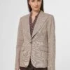 Leicht Taillierter Blazer Espresso / Multicolor -Madeleine Mode 9f89b9b98f403e1ec97a932e0f390696