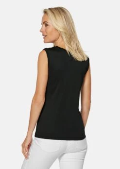 Achseltop Mit Glitzerprint Und Logo-Stickerei Schwarz 10 Achseltop Mit Glitzerprint Und Logo-Stickerei Schwarz -Madeleine Mode a013882e75f38acdfa4d63d95891a34a