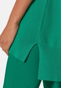 Strickpullover - Smaragd -Madeleine Mode a32f442771fe43be86ae8fd24de46f14