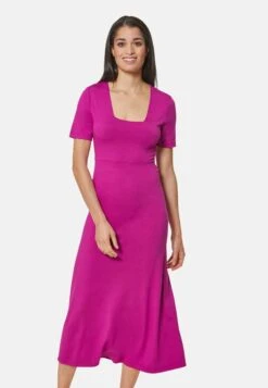 Jerseykleid - Purpleviolett