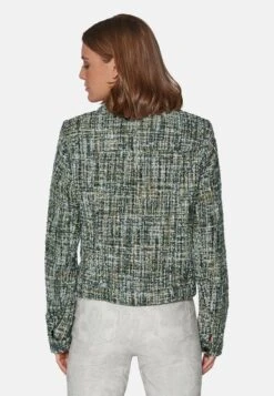Leichte Jacke - Oliv Multicolor -Madeleine Mode a4aa9ccb5a2a444195396ac7fdedc236