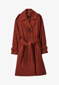 Trenchcoat - Cayennerot -Madeleine Mode a5cbe047b30547a8b10aeaa617d2dcff