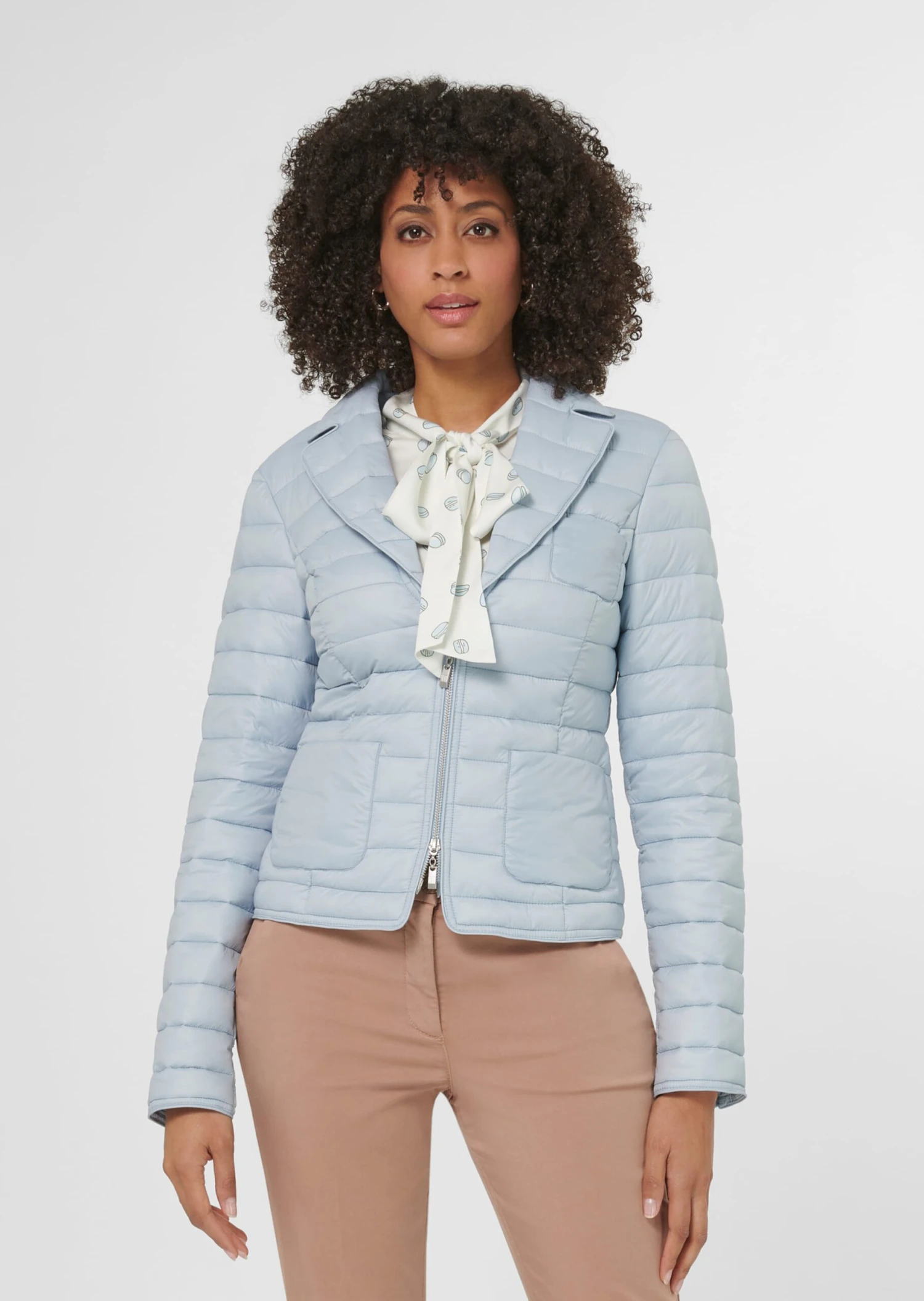 Steppjacke Mit Leichter Wattierung Bleu 3 Steppjacke Mit Leichter Wattierung Bleu