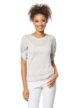 Shirt Wollweiß / Multicolor