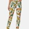Hose Mit Blattmuster Wollweiß / Multicolor -Madeleine Mode a814500713bfac41bb69bd7ec4bd391d