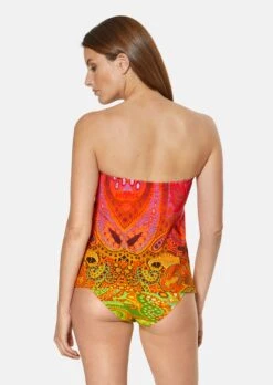 Féraud – Tankini Mit Paisleyprint Limonengrün / Multicolor -Madeleine Mode aae4289461c44e7dc22d577893082d3a