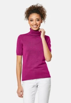 MIT KURZEM ARM - T-Shirt Basic - Orchideenpink