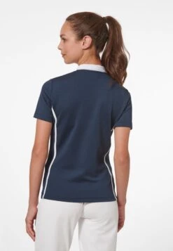 MIT LOGO-SCHRIFTZUG AUS GLITZERSTEINCHEN - Poloshirt - Nachtblau/weiß -Madeleine Mode ab233040606546c984d1792074335d44