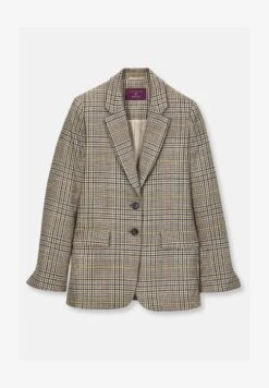 TALBOT RUNHOF X KARO - Kurzmantel - Ecru Multicolor -Madeleine Mode abfdec5972d3498a93b2dbe0acb0794d