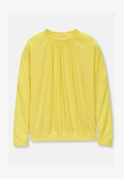 MIT CUT OUTS - Langarmshirt - Ingwergelb -Madeleine Mode ac16a3d125844a9fa6e4f640e5352861